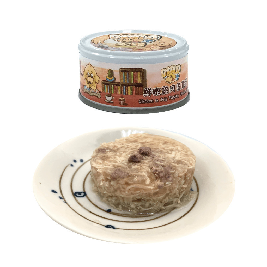 鮮嫩雞肉佐雞肝犬罐-丹露DL-0403 鮮嫩雞肉佐雞肝犬罐-丹露DL-0403