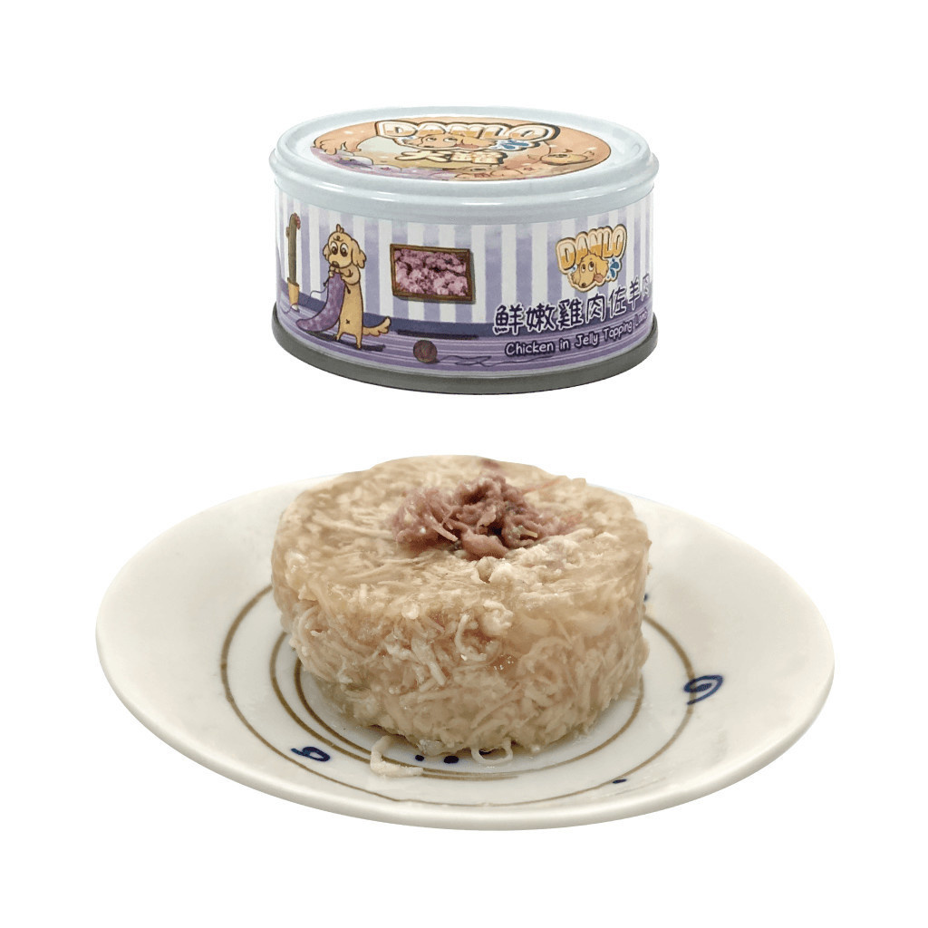 鮮嫩雞肉佐羊肉犬罐-丹露DL-0406 鮮嫩雞肉佐羊肉犬罐-丹露DL-0406