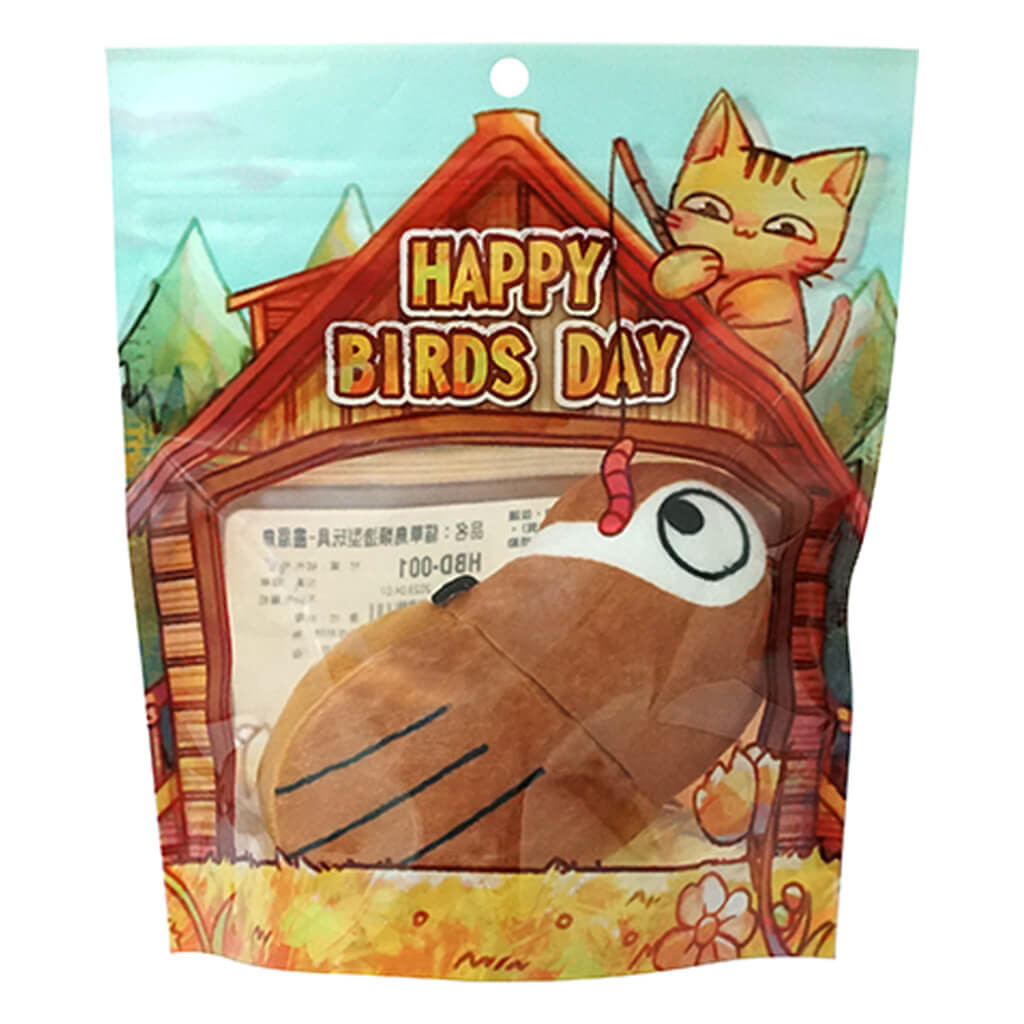 畫眉鳥-貓草鳥類造型貓玩具