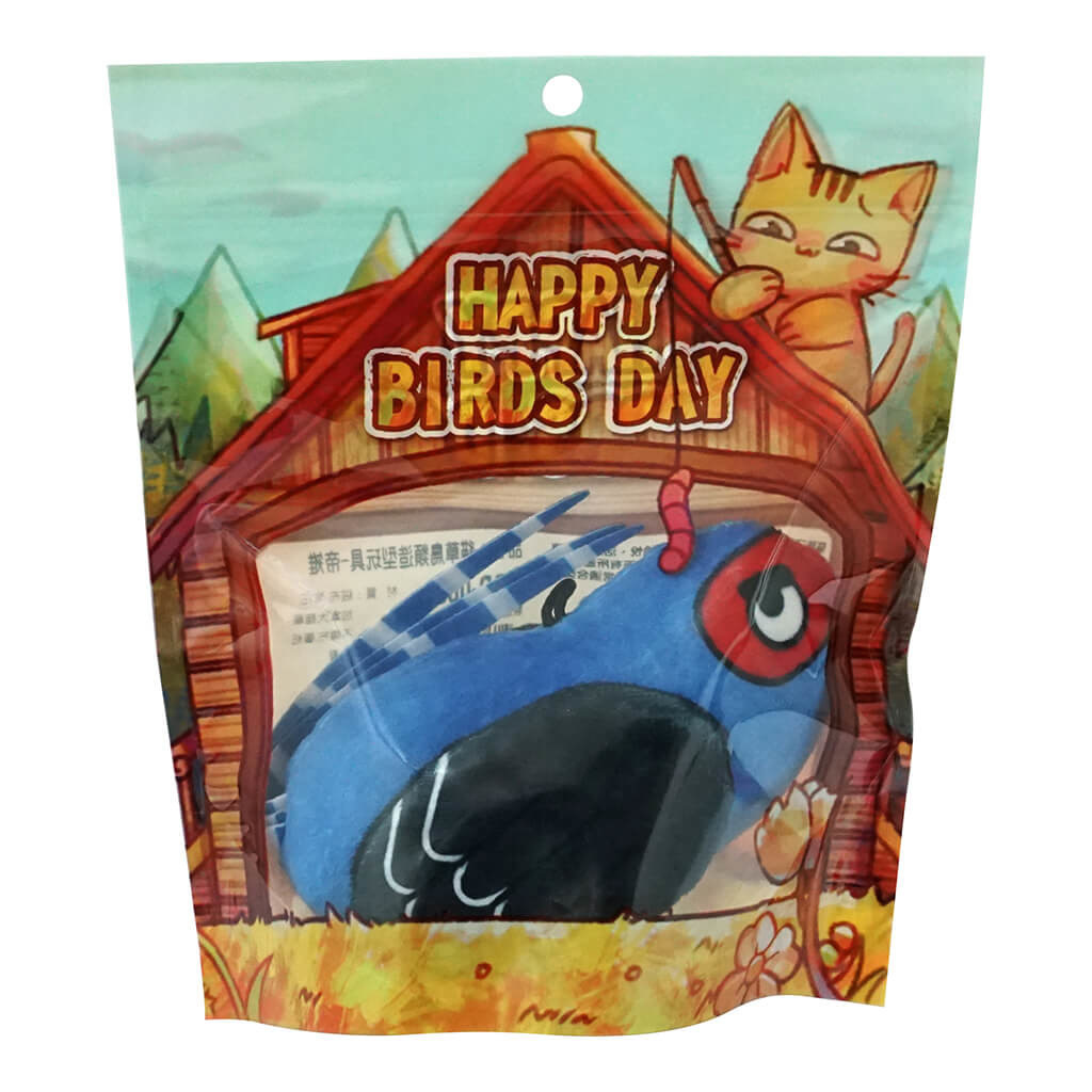 帝雉-貓草鳥類造型貓玩具